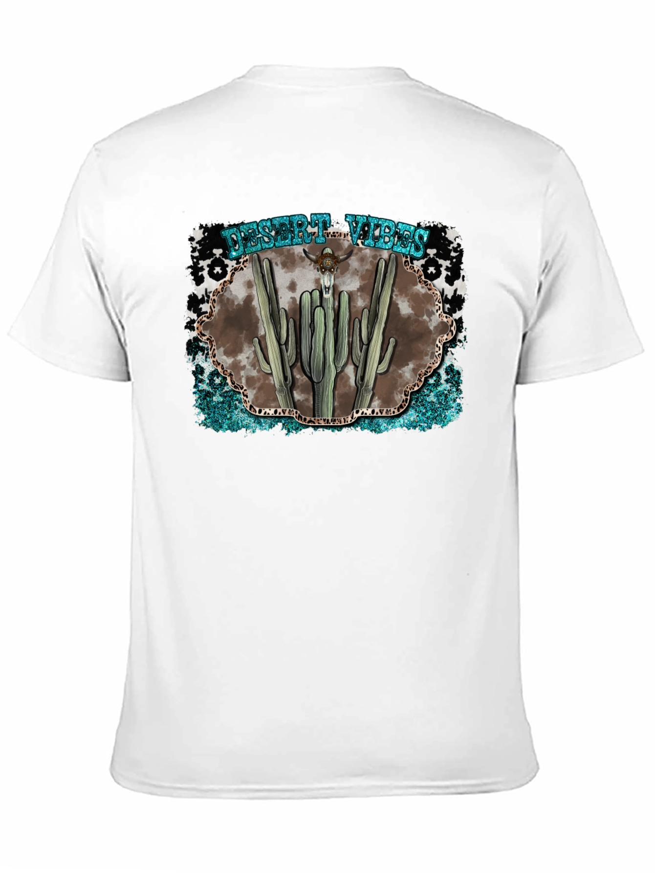 Desert Vibes Graphic Tee - Western Style