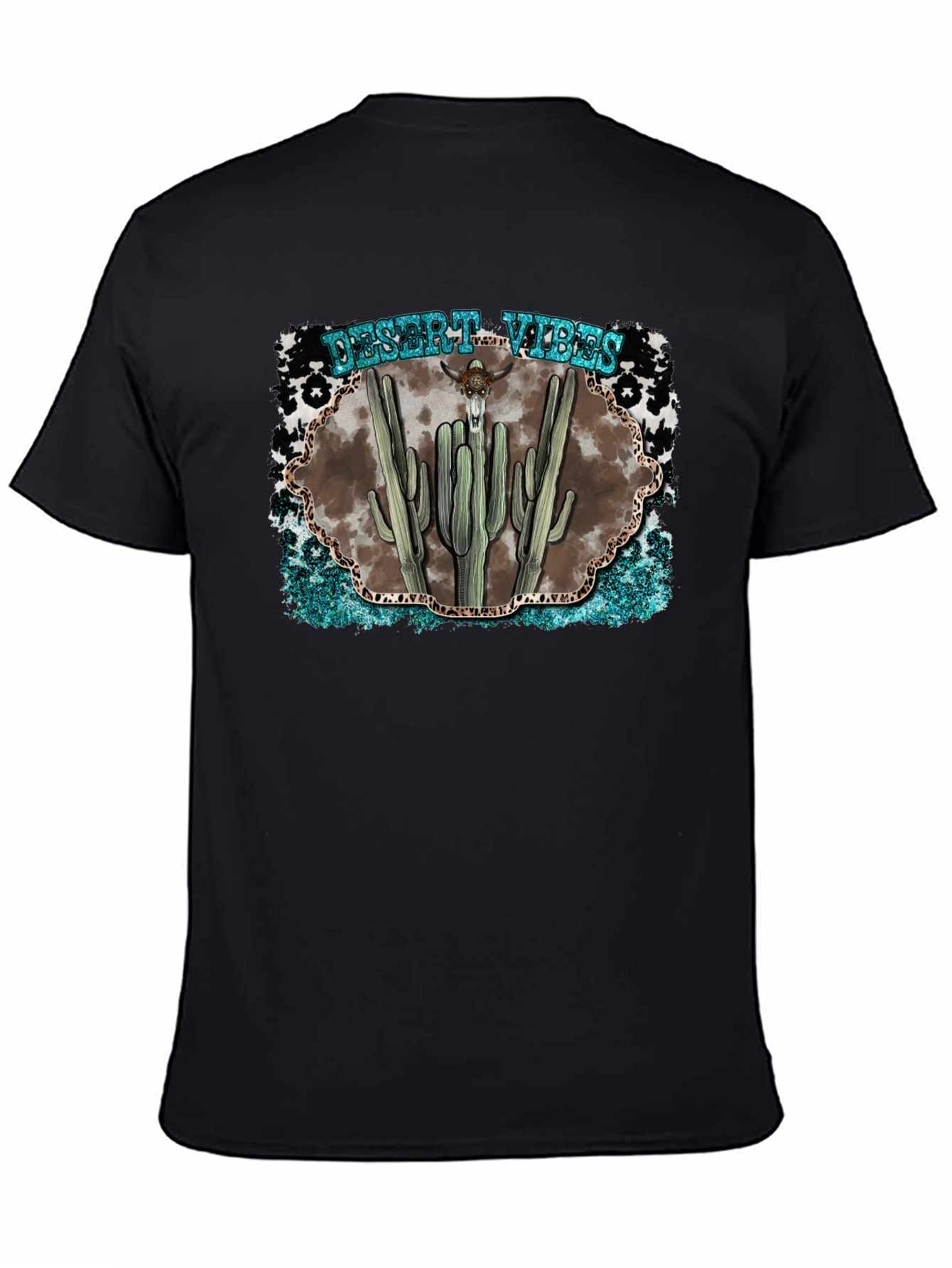 Desert Vibes Graphic Tee - Western Style
