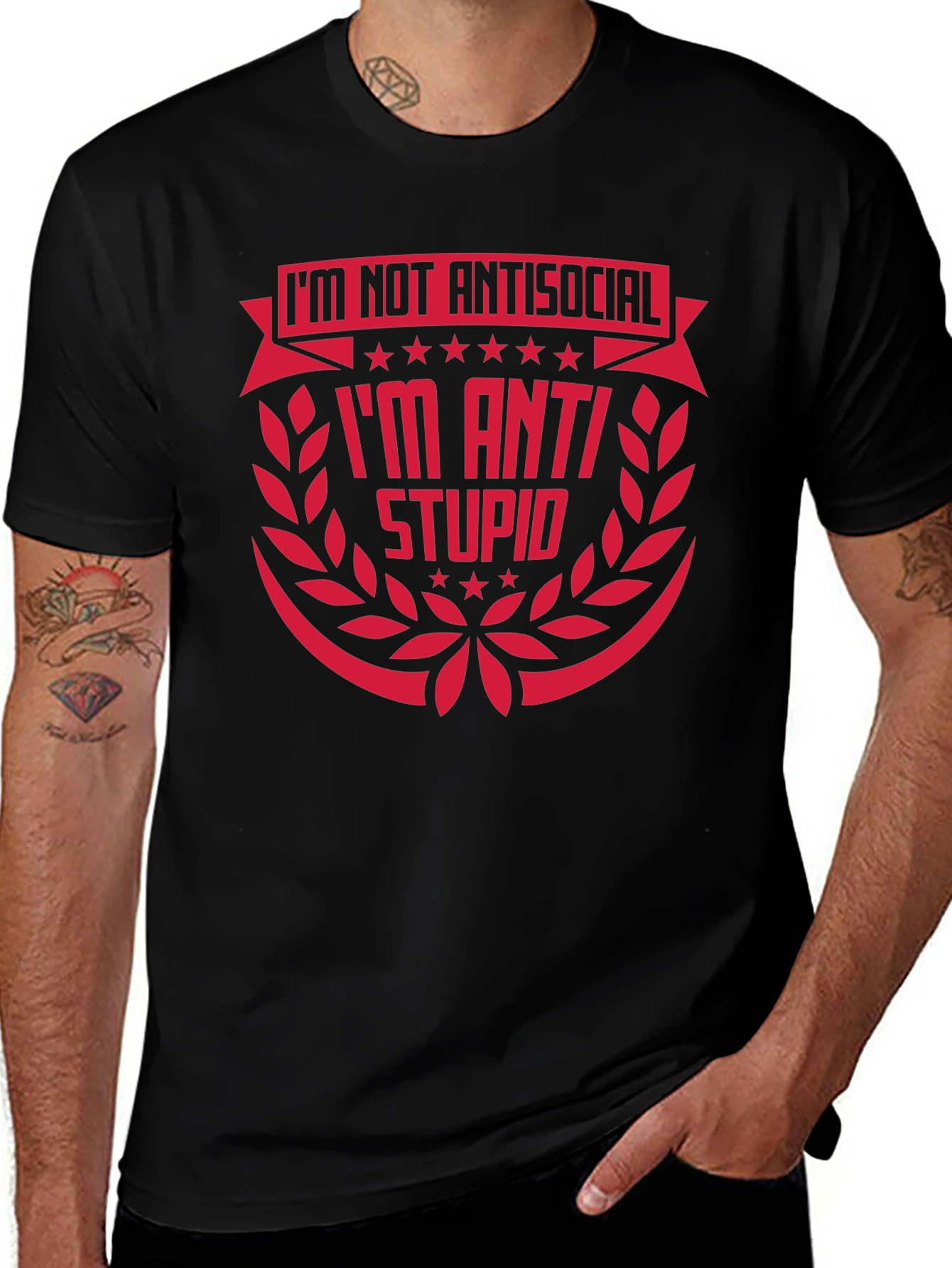 Im Not Antisocial T-Shirt