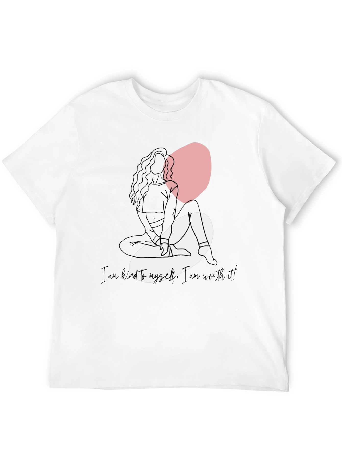 Kind to Myself Tee - Black Graphic T-Shirt