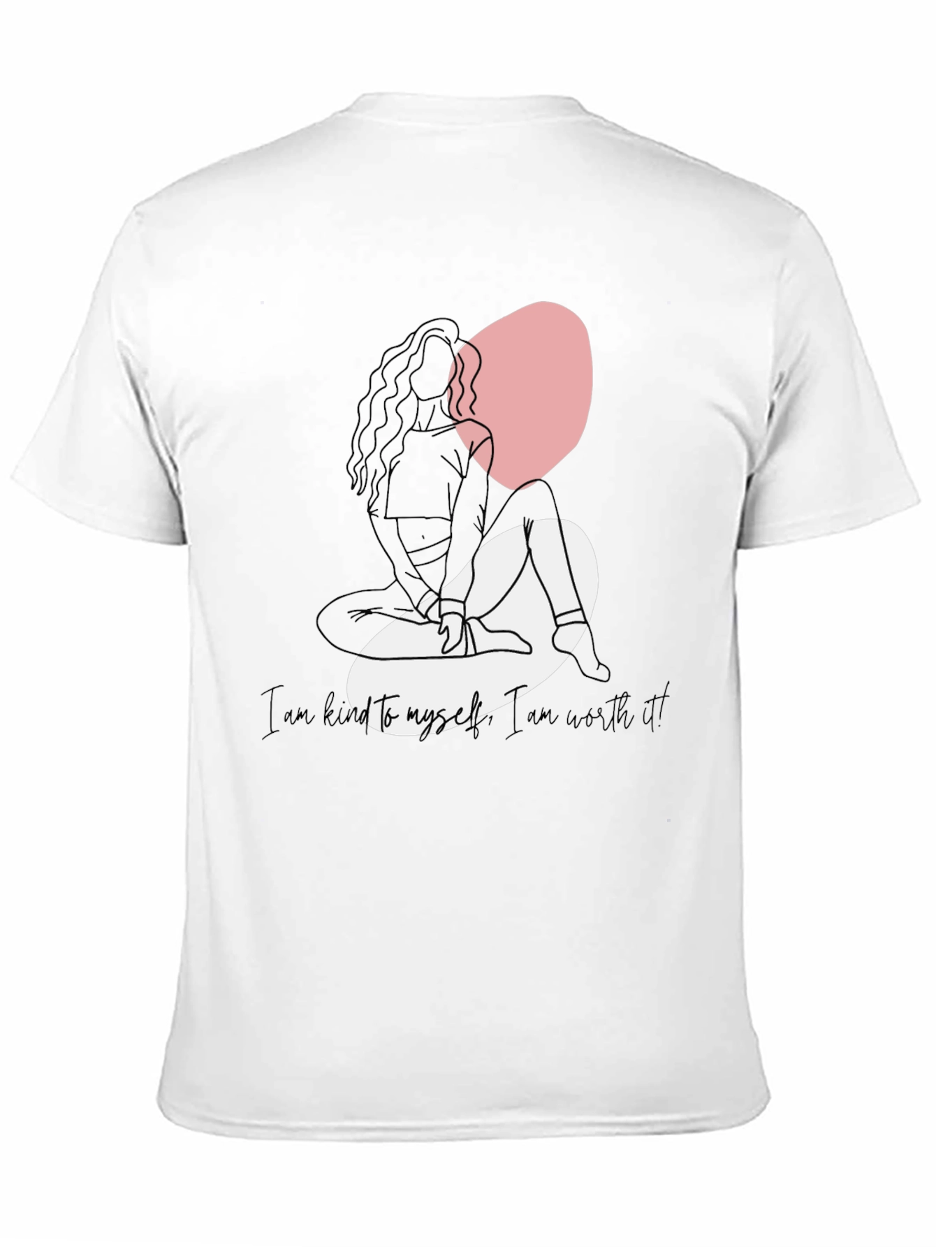 Kind to Myself Tee - Black Graphic T-Shirt