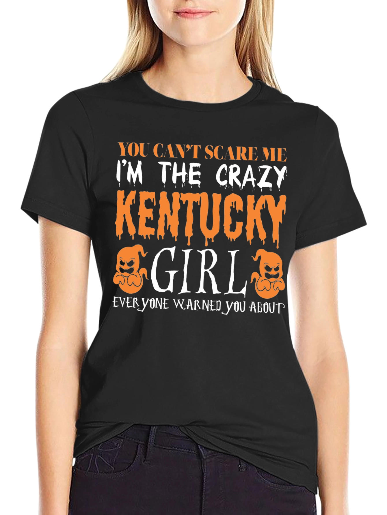 Crazy Kentucky Girl Halloween T-Shirt