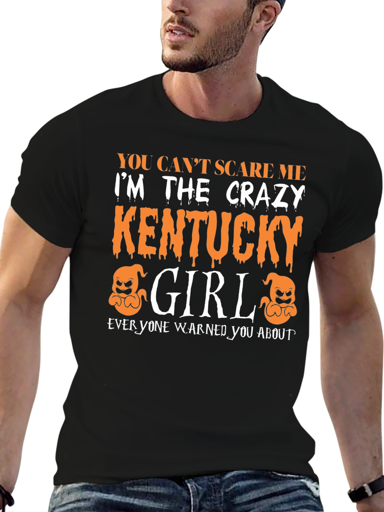 Crazy Kentucky Girl Halloween T-Shirt