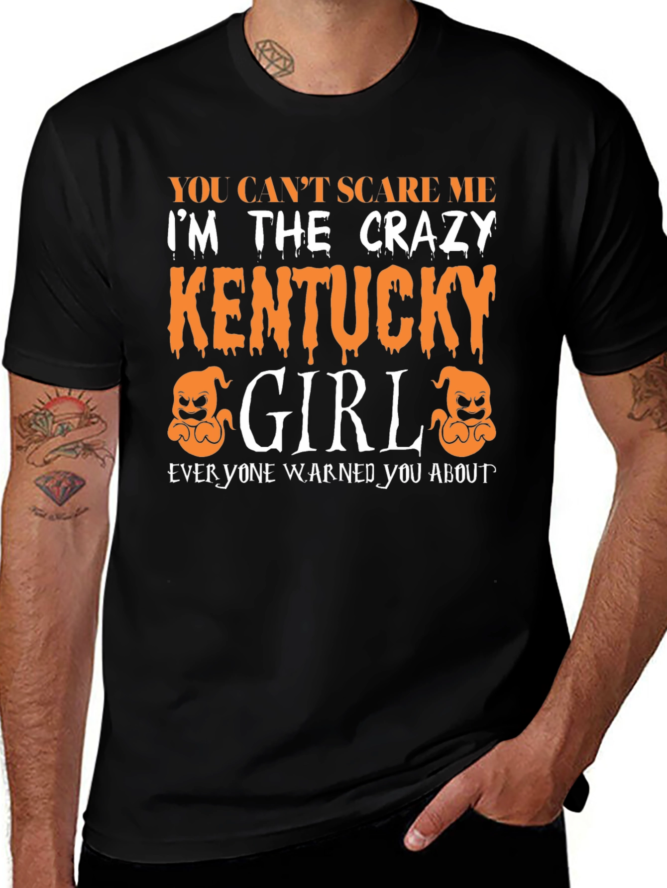Crazy Kentucky Girl Halloween T-Shirt