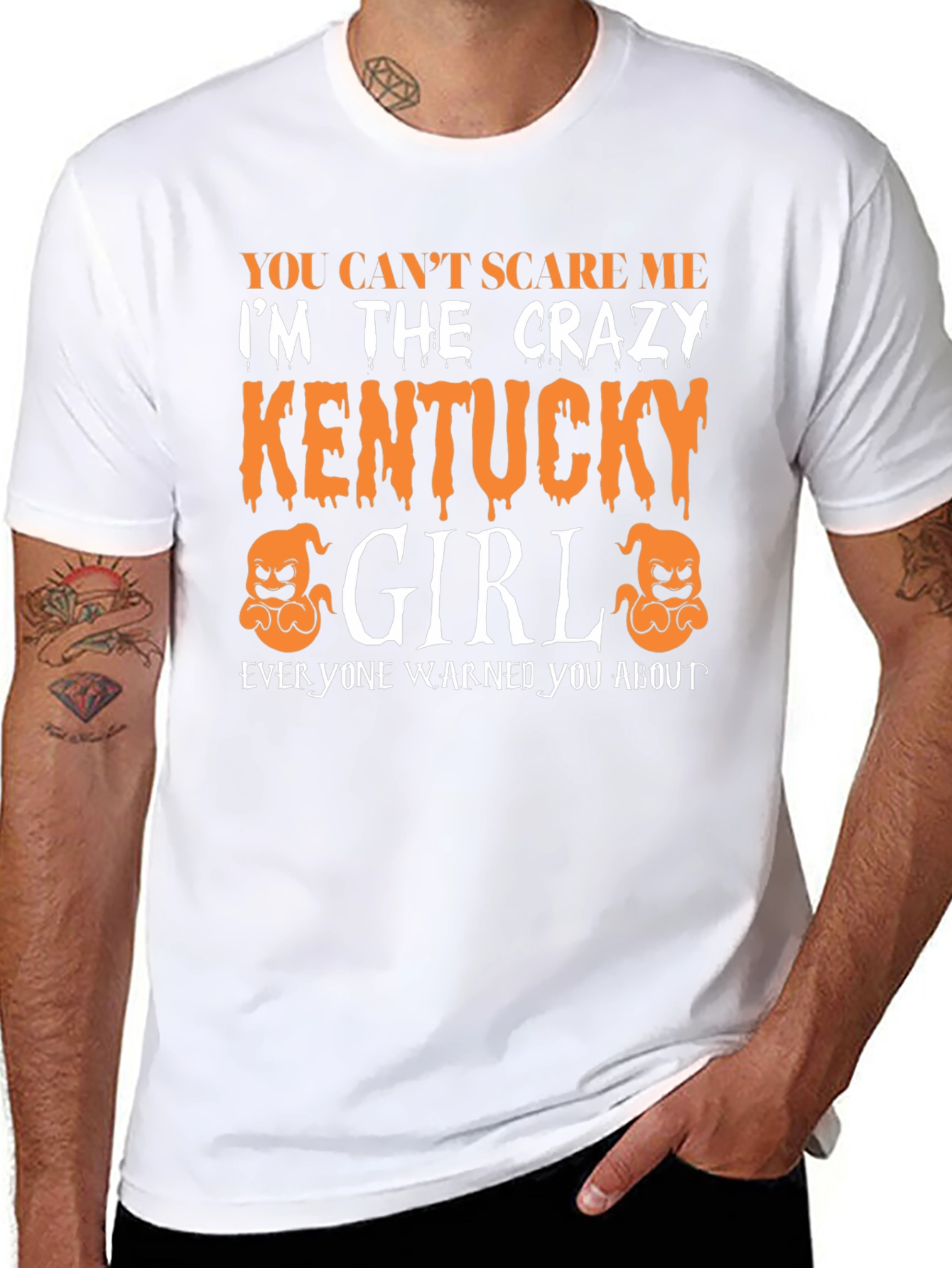Crazy Kentucky Girl Halloween T-Shirt