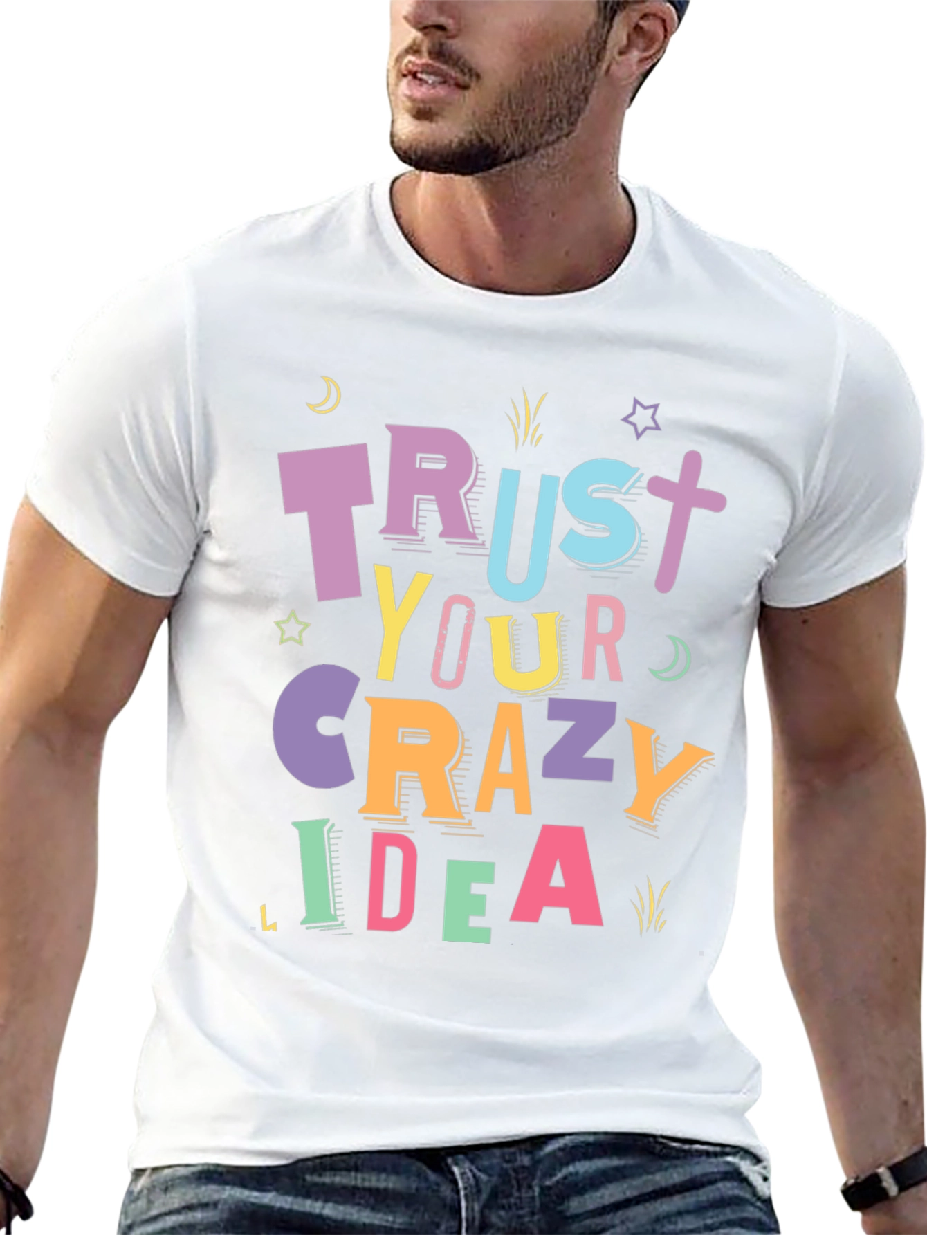 Trust Your Crazy Idea Graphic Tee