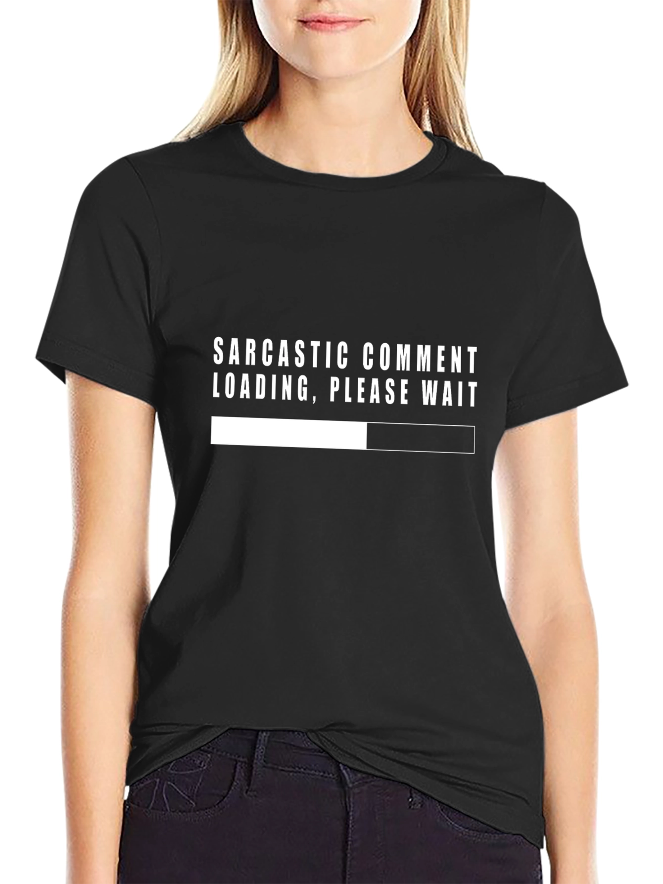 Sarcastic Comment Loading T-Shirt - Humor Tee