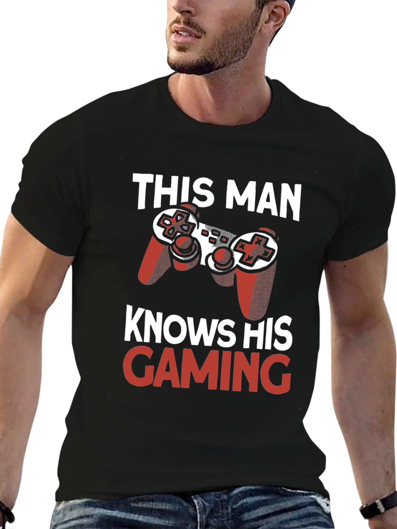 This Man Knows His Gaming T-Shirt