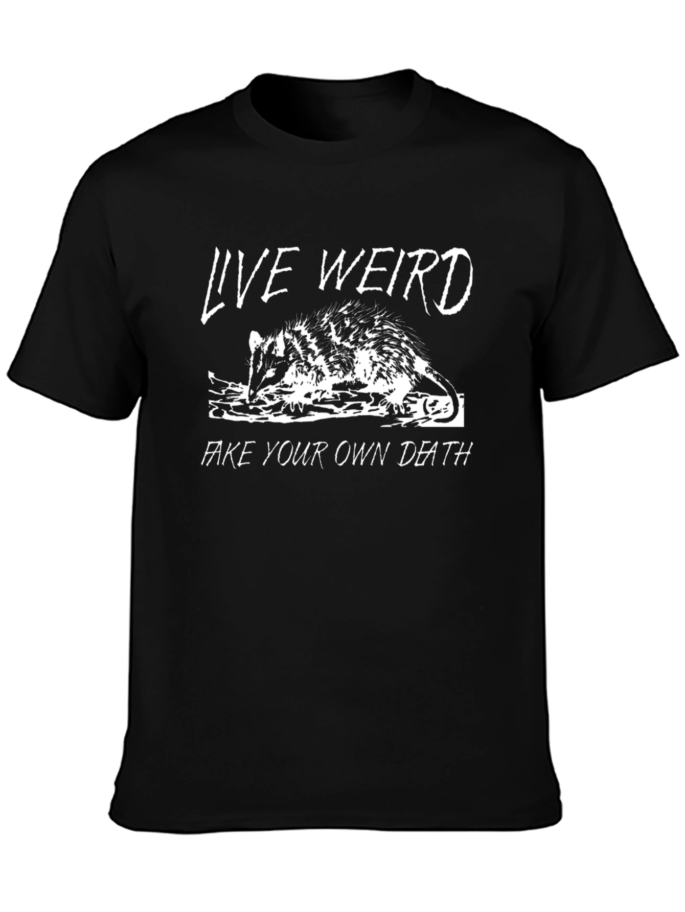 Live Weird Opossum T-Shirt