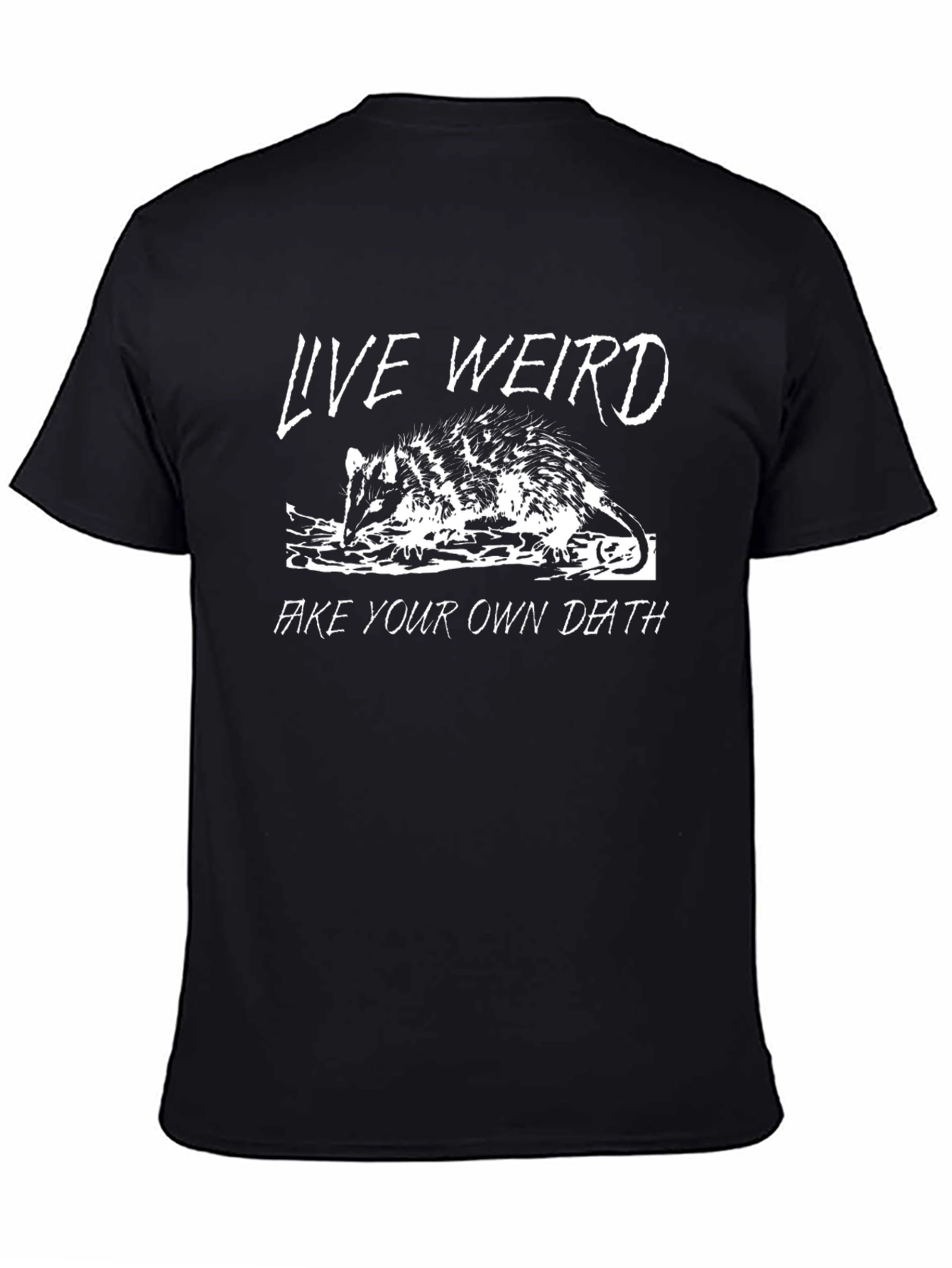 Live Weird Opossum T-Shirt