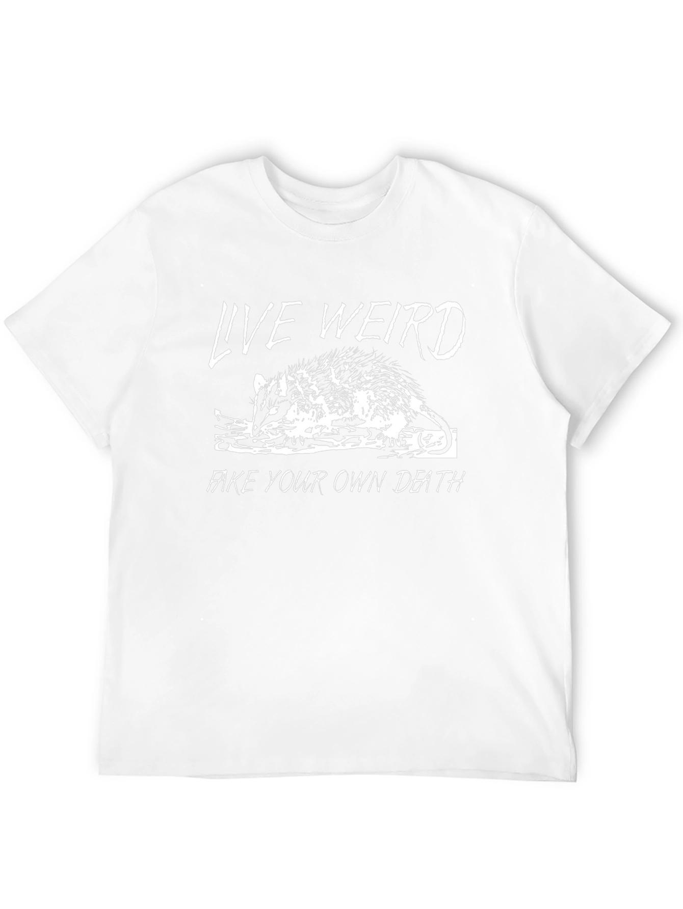 Live Weird Opossum T-Shirt