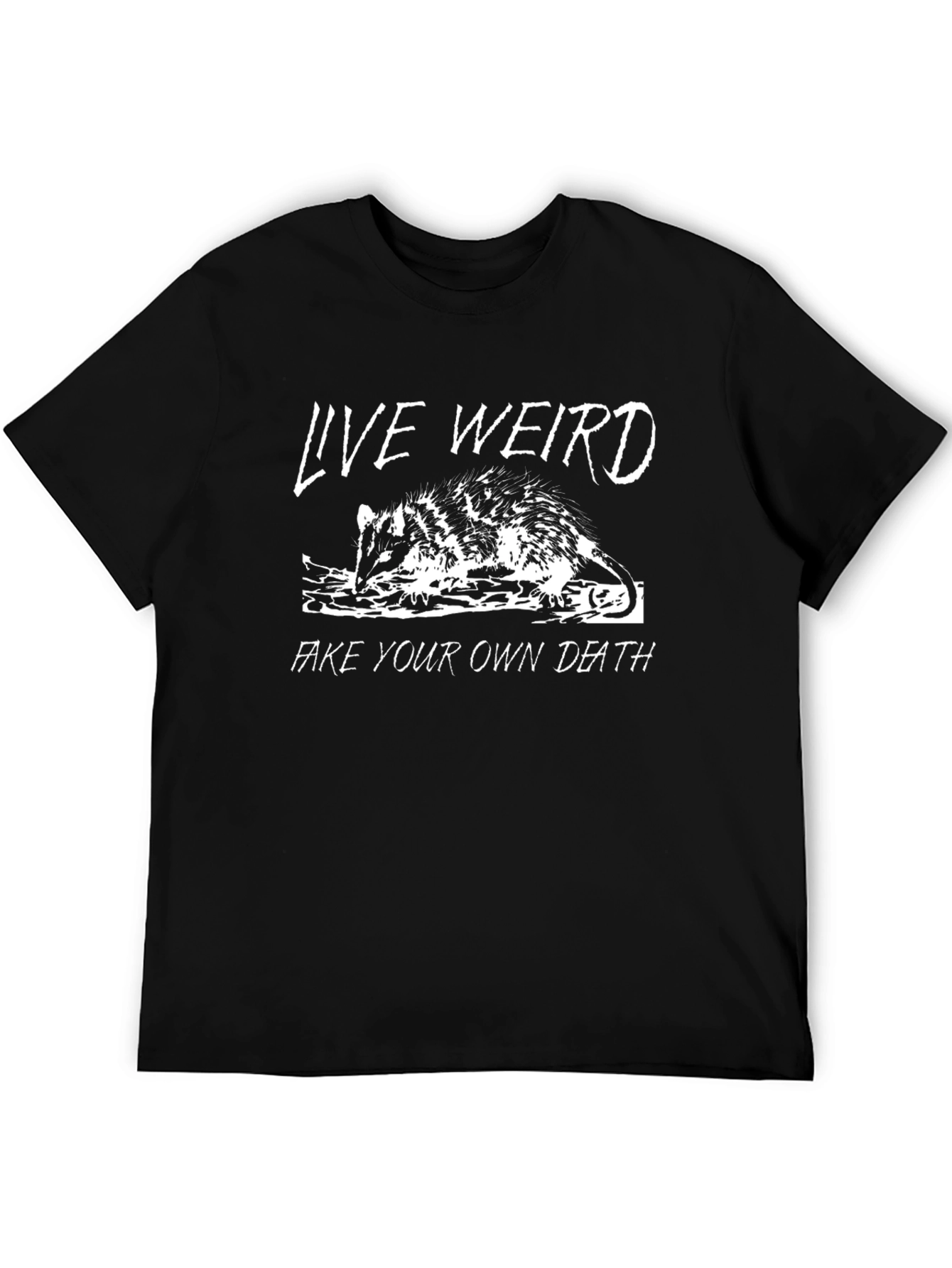 Live Weird Opossum T-Shirt