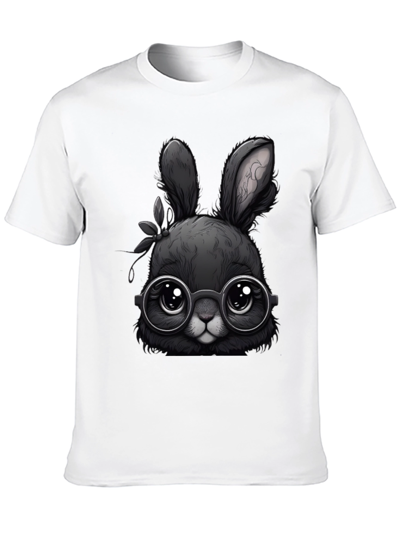Cute Bunny with Glasses T-Shirt