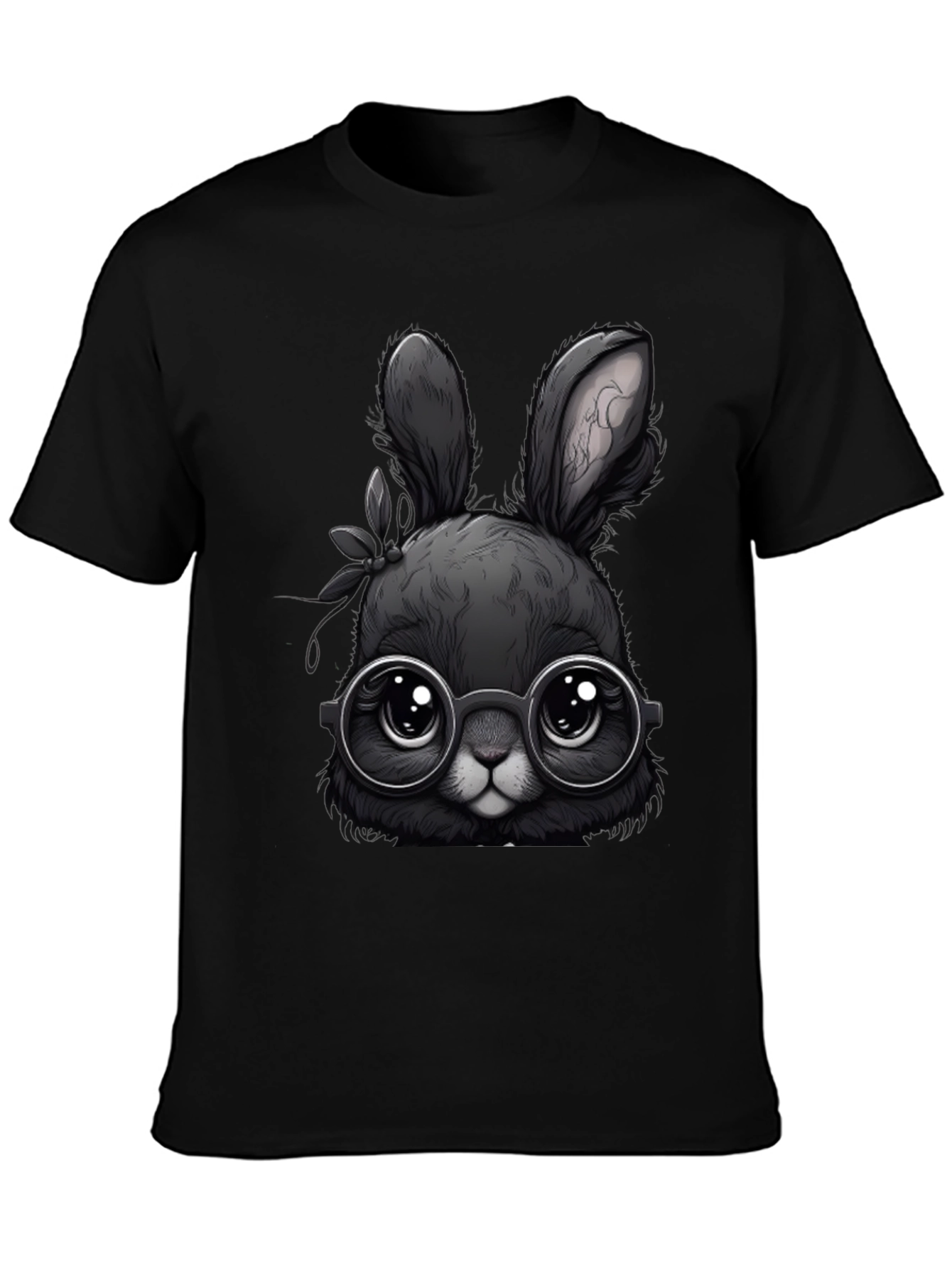 Cute Bunny with Glasses T-Shirt