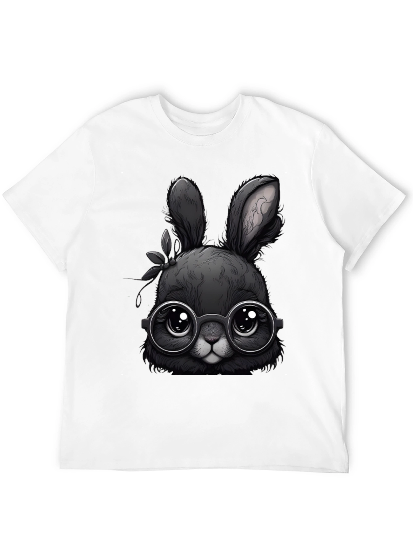 Cute Bunny with Glasses T-Shirt