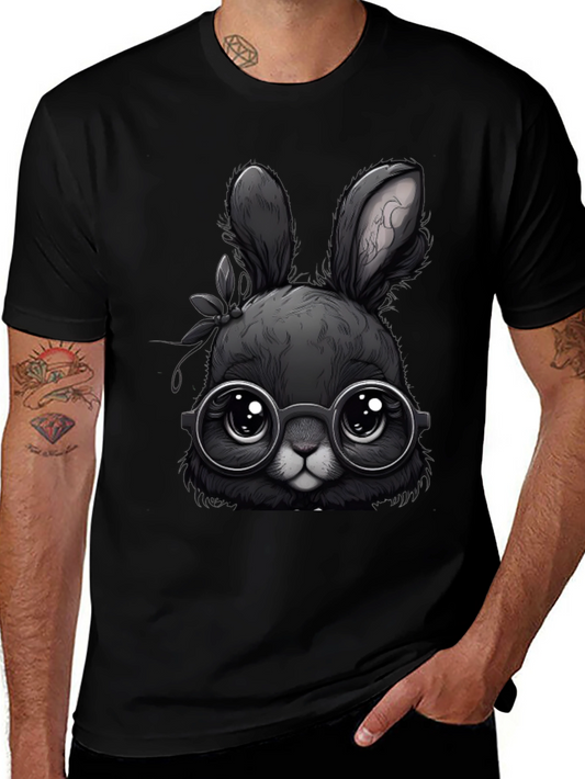 Cute Bunny with Glasses T-Shirt