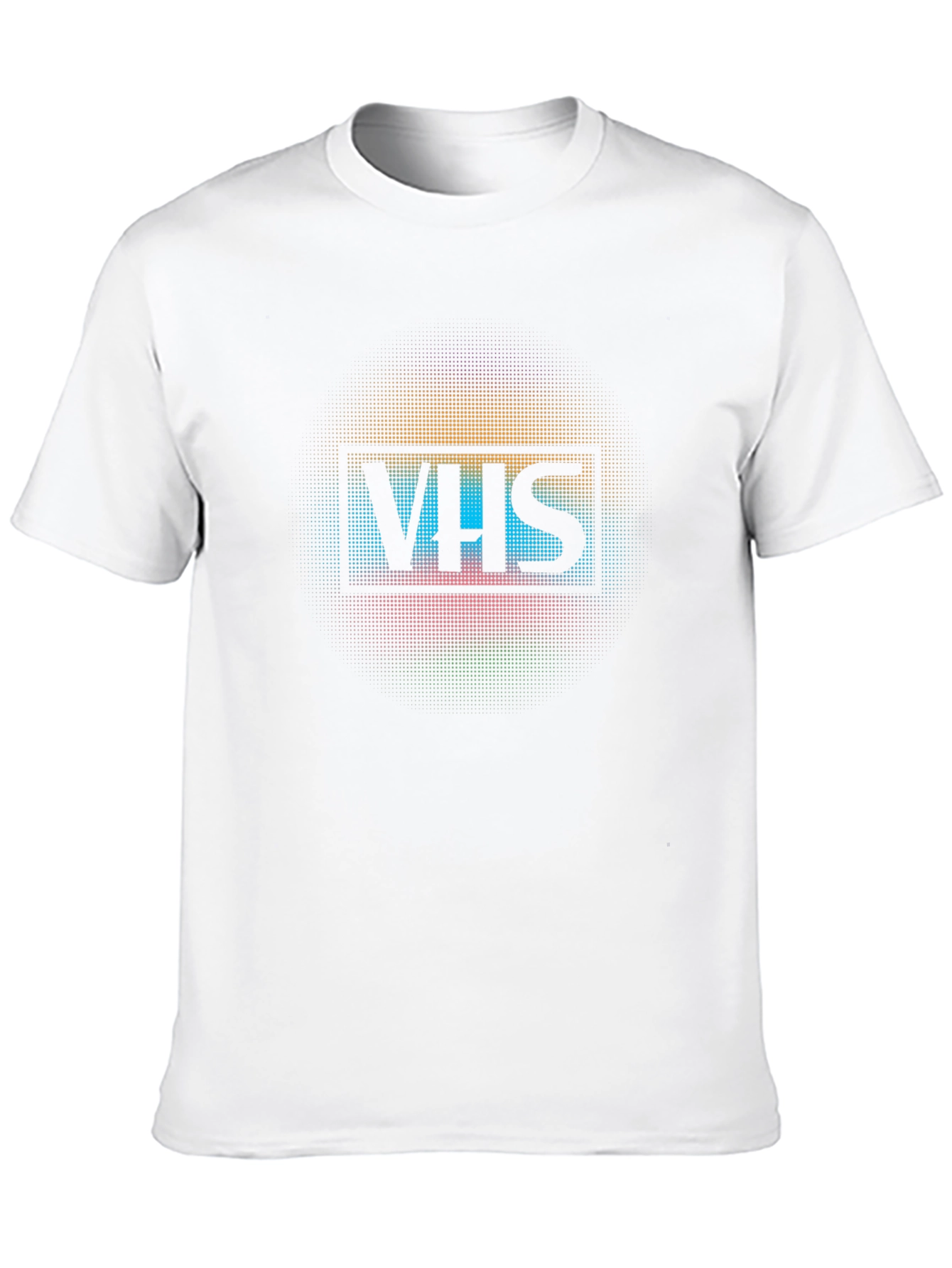Retro VHS Graphic T-Shirt - Black