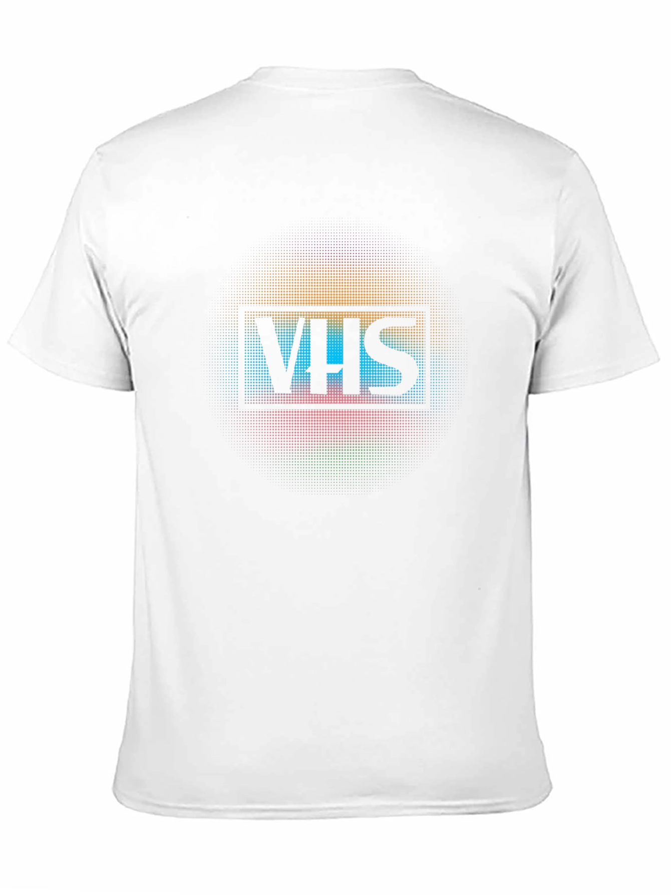 Retro VHS Graphic T-Shirt - Black