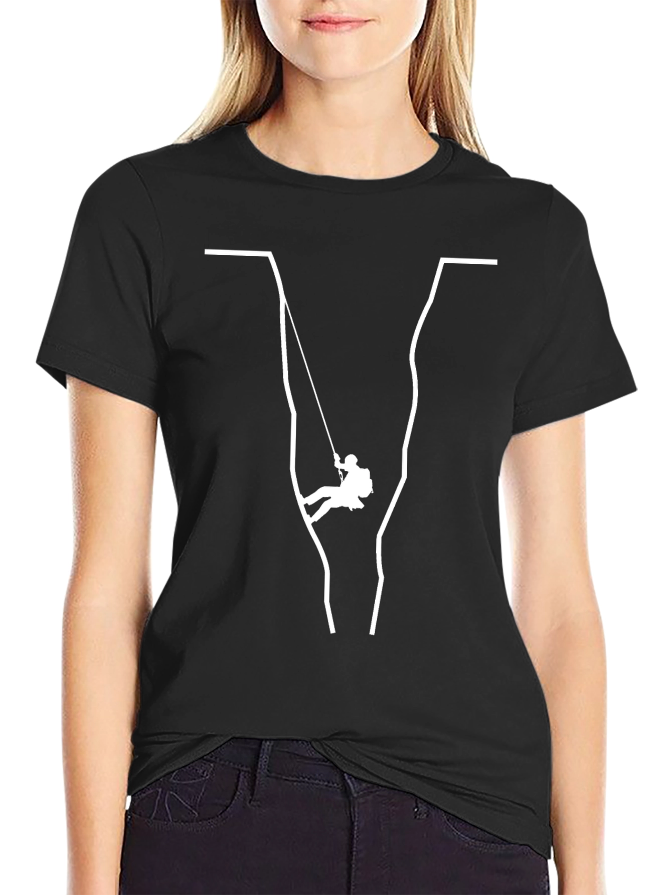 Rappelling T-Shirt - Adventure Climb Tee