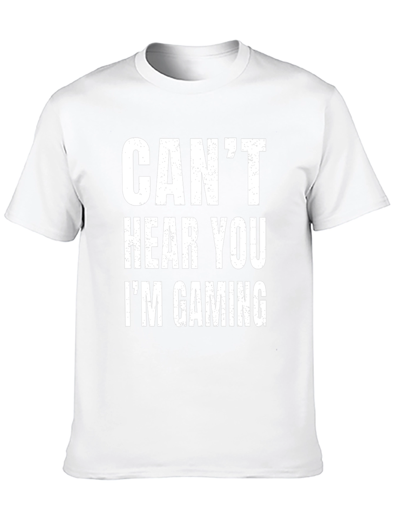 Cant Hear You Im Gaming - Mens Graphic T-Shirt