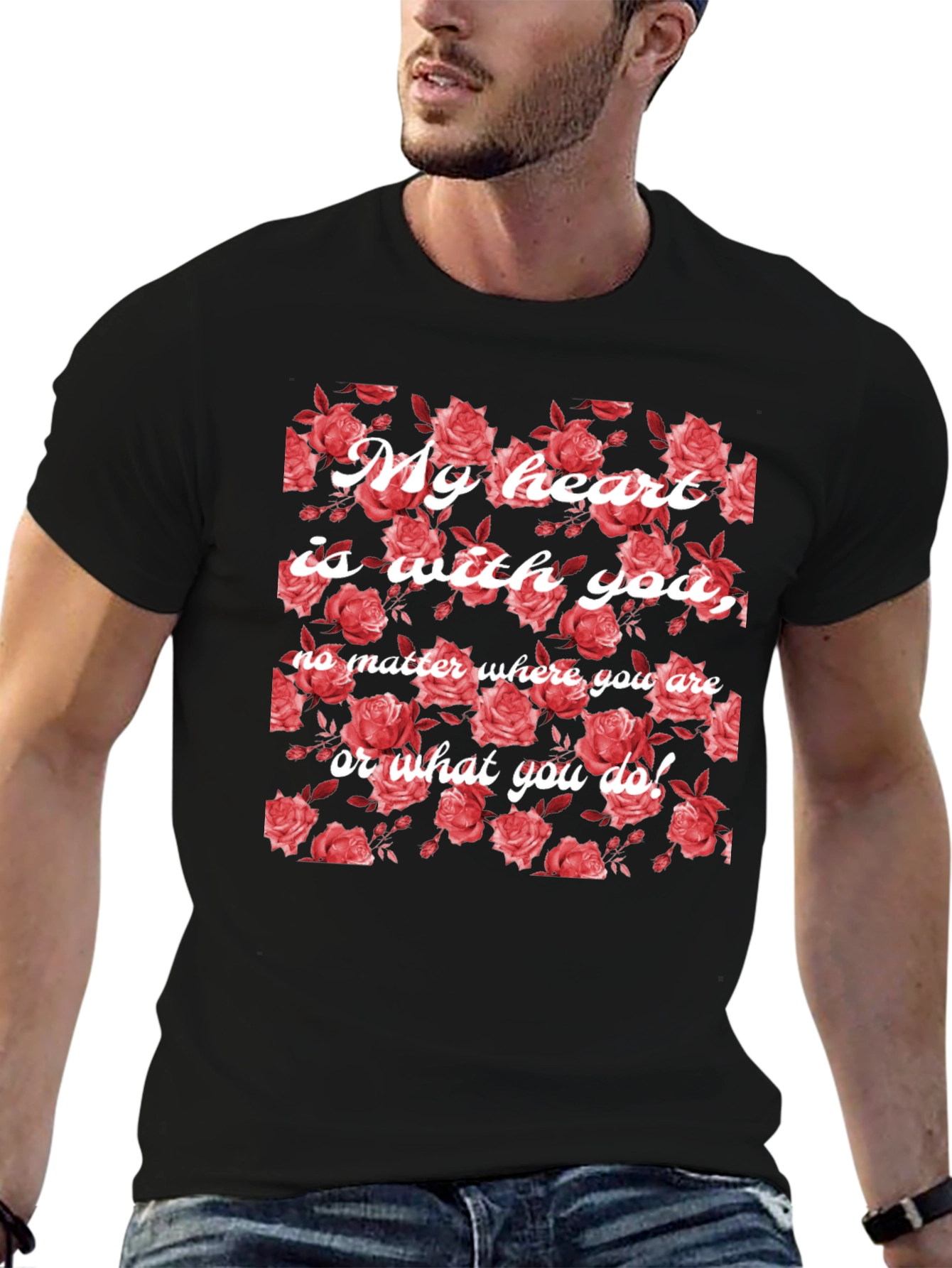 Floral Heart T-Shirt