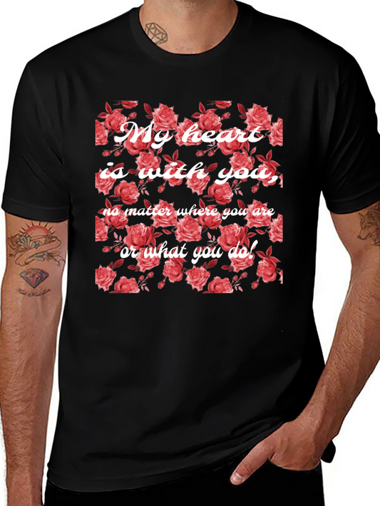 Floral Heart T-Shirt