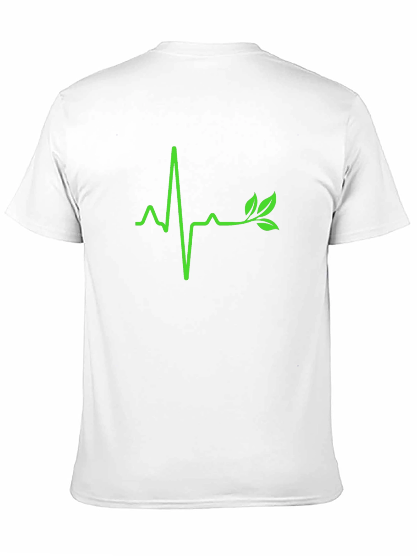 Nature Heartbeat T-Shirt - Green Graphic Tee