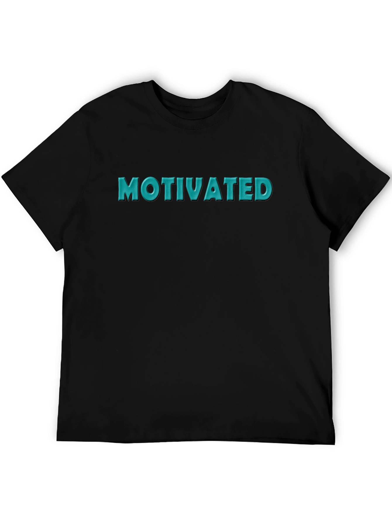 Motivated Graphic Tee - Black