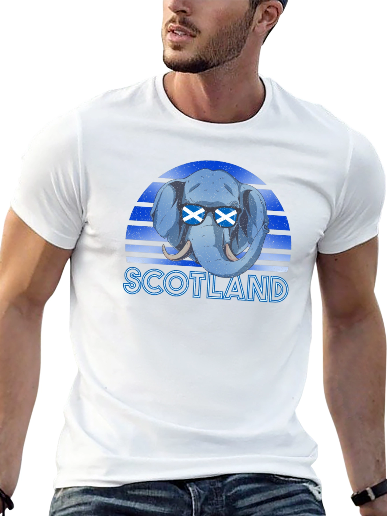 Scotland Elephant T-Shirt