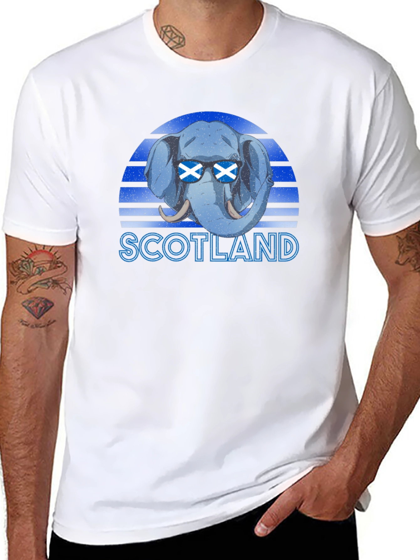 Scotland Elephant T-Shirt