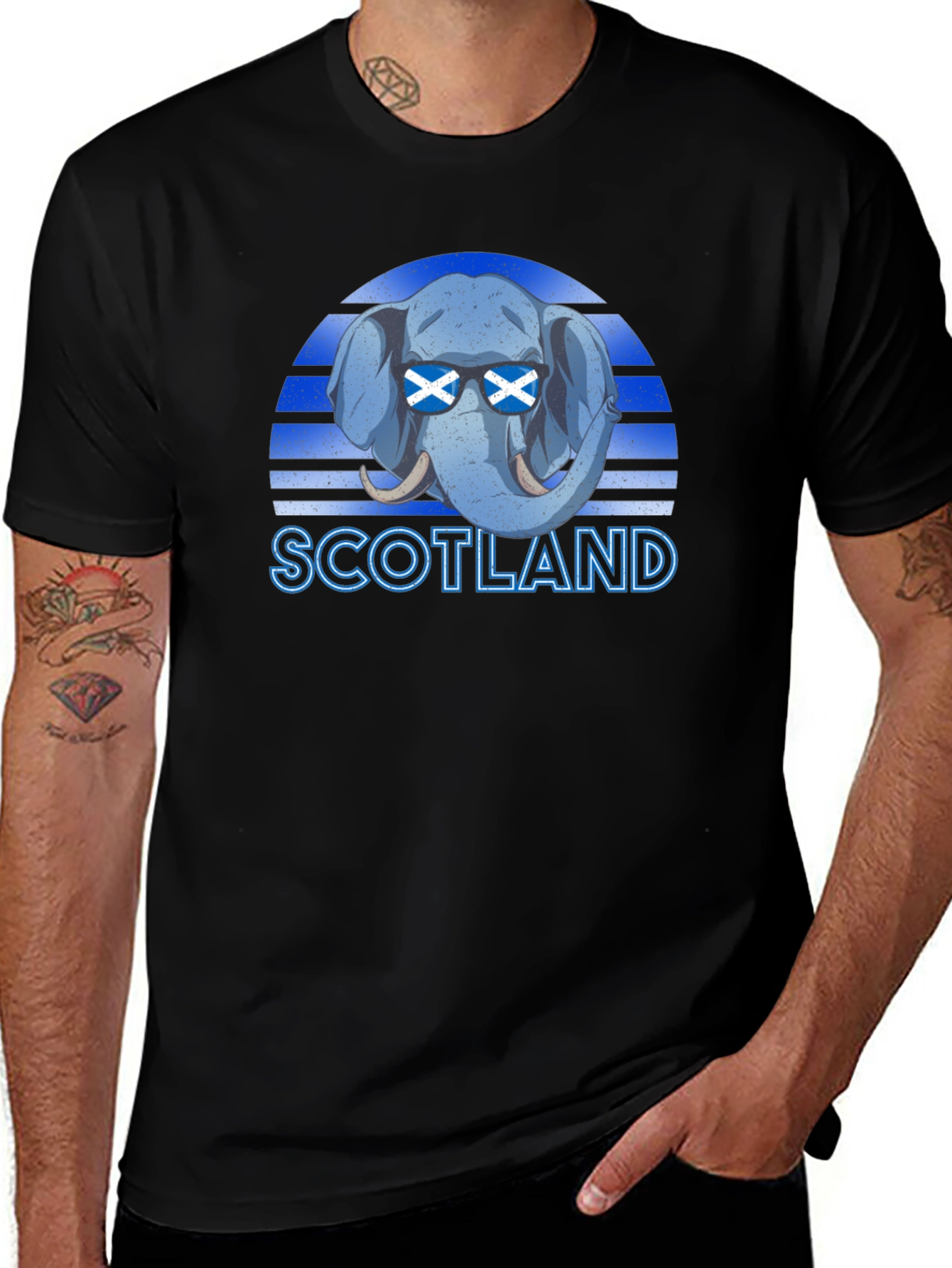 Scotland Elephant T-Shirt