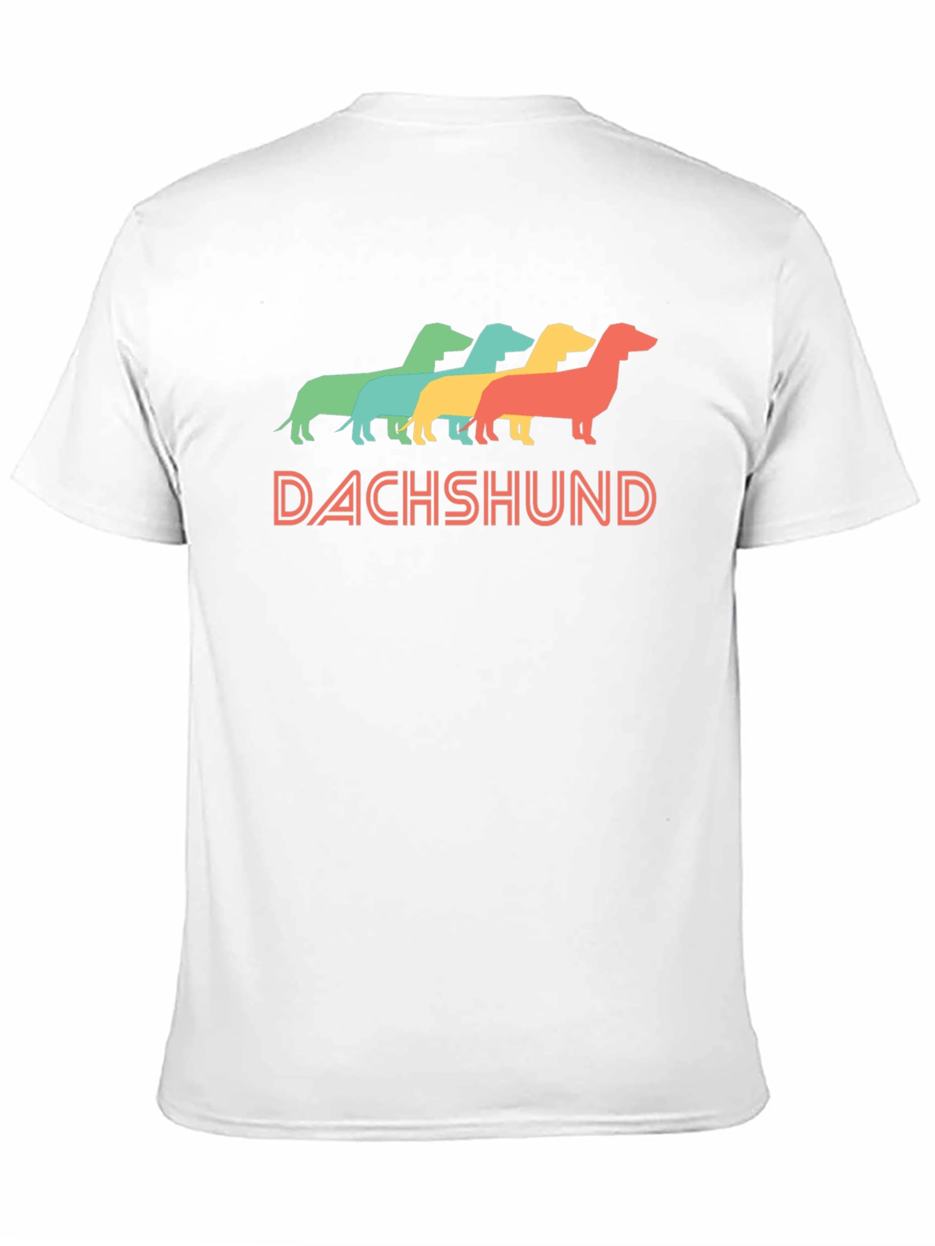 Retro Dachshund Graphic Tee - Comfort Fit