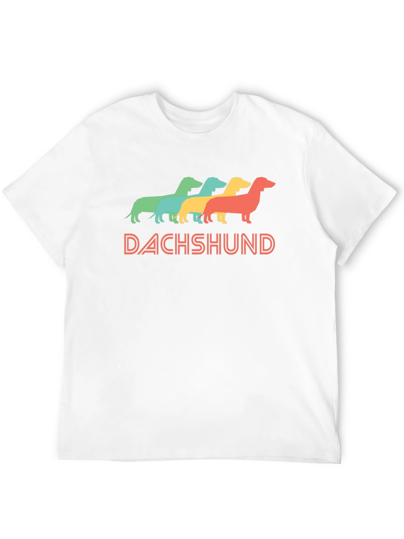 Retro Dachshund Graphic Tee - Comfort Fit