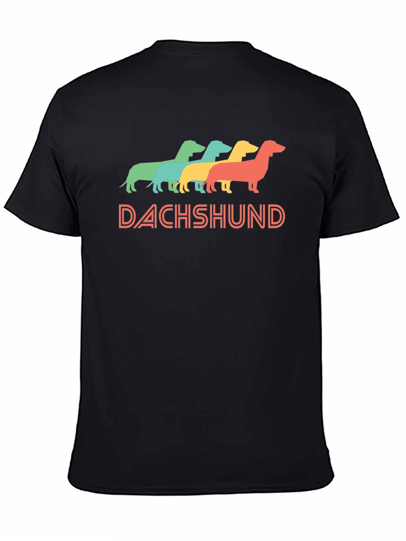 Retro Dachshund Graphic Tee - Comfort Fit