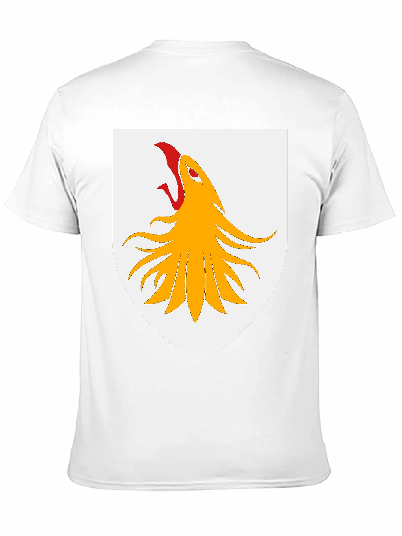 Griffin Shield Graphic T-Shirt - Black Cotton Tee
