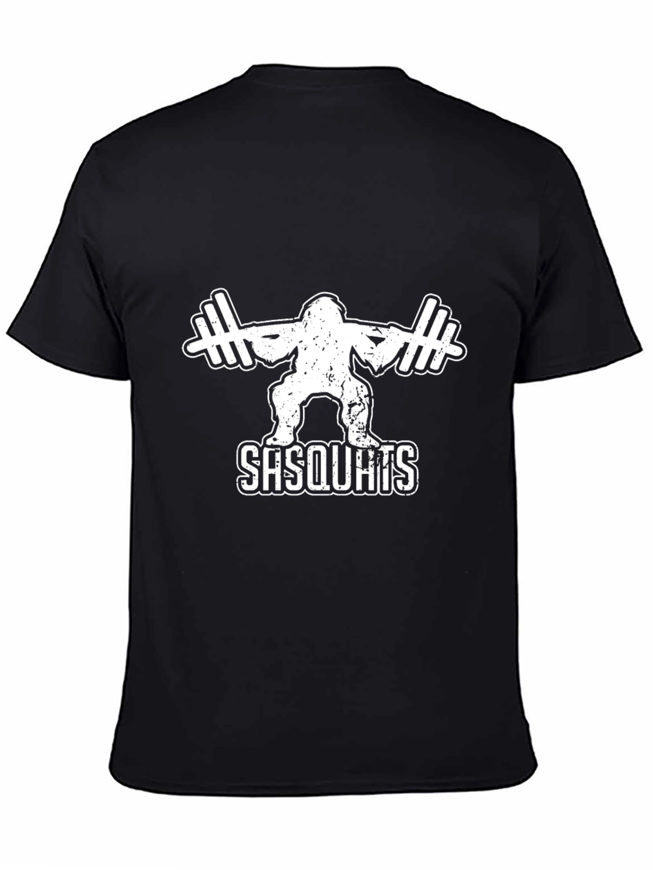 Sasquats Graphic Tee - Funny Gym Workout Shirt