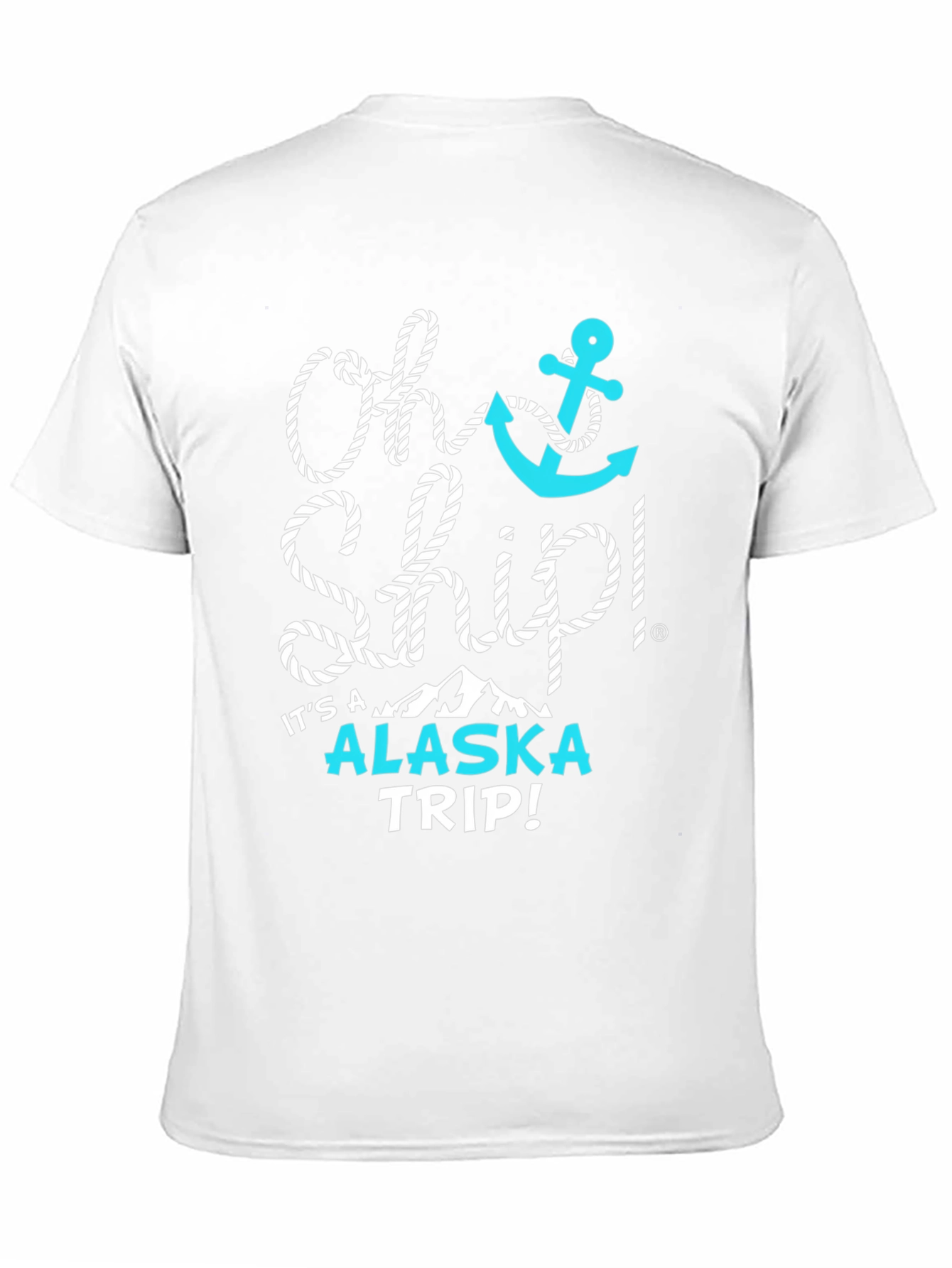 Oh Ship! Alaska Trip Black Graphic Tee