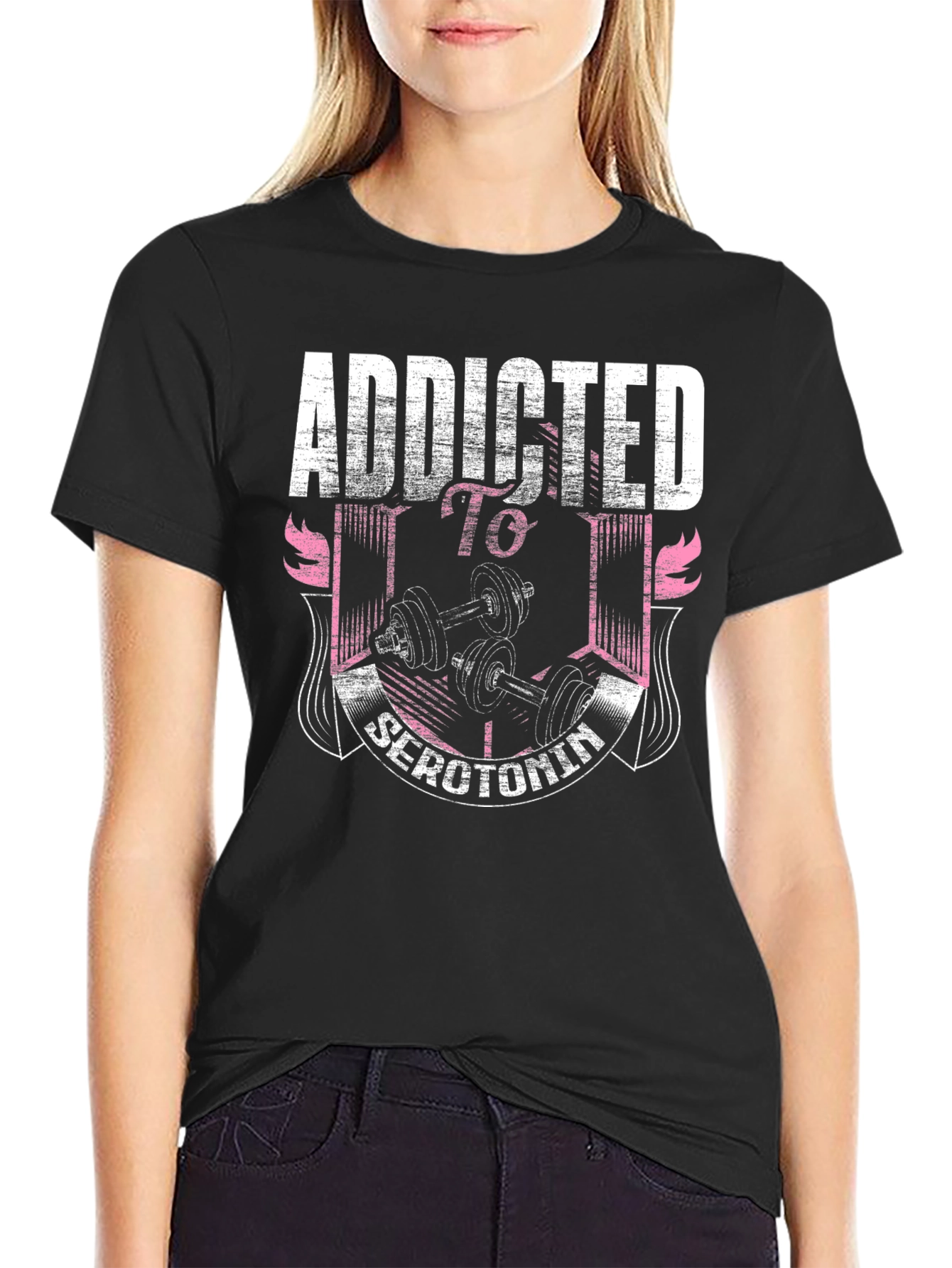 Addicted to Serotonin Workout T-Shirt