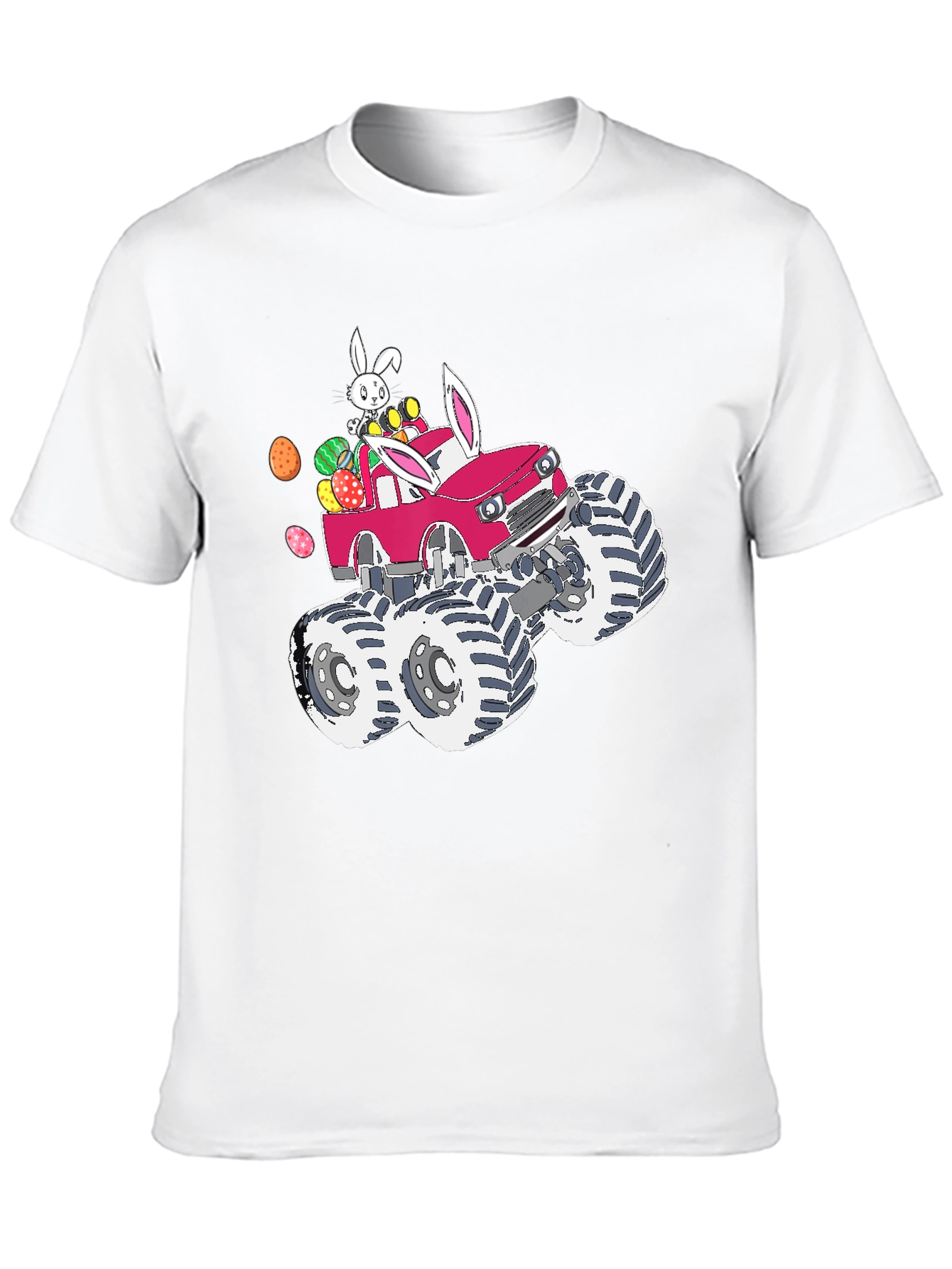 Easter Bunny Monster Truck T-Shirt