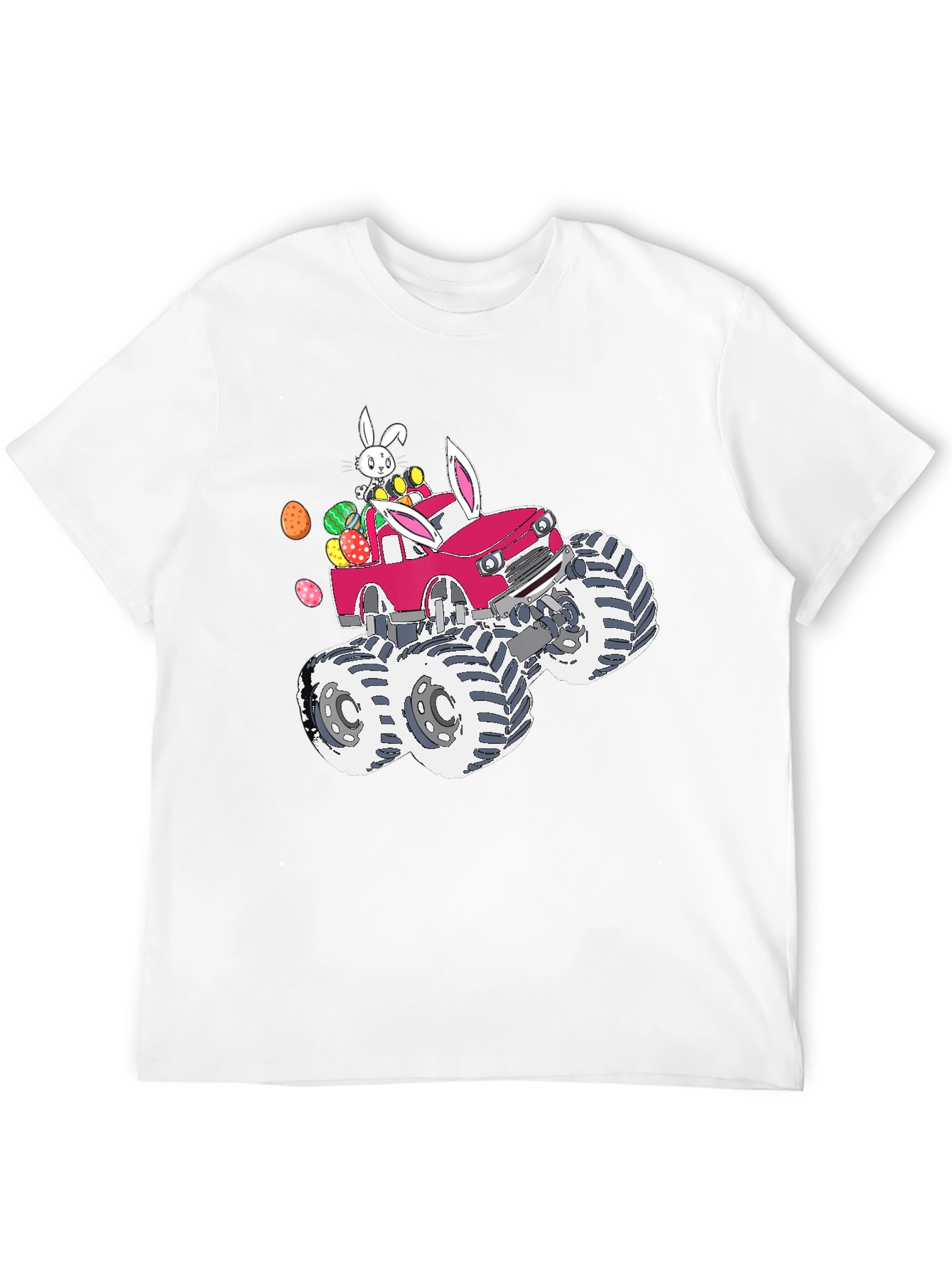 Easter Bunny Monster Truck T-Shirt