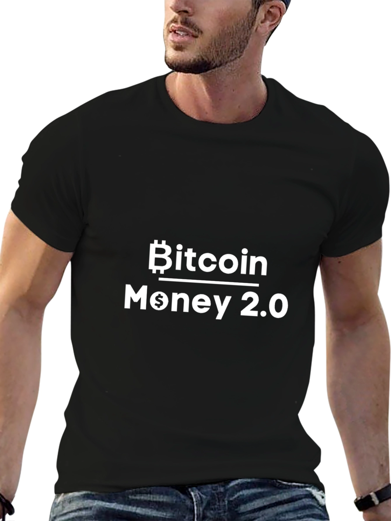 Bitcoin Money 2.0 Black T-Shirt