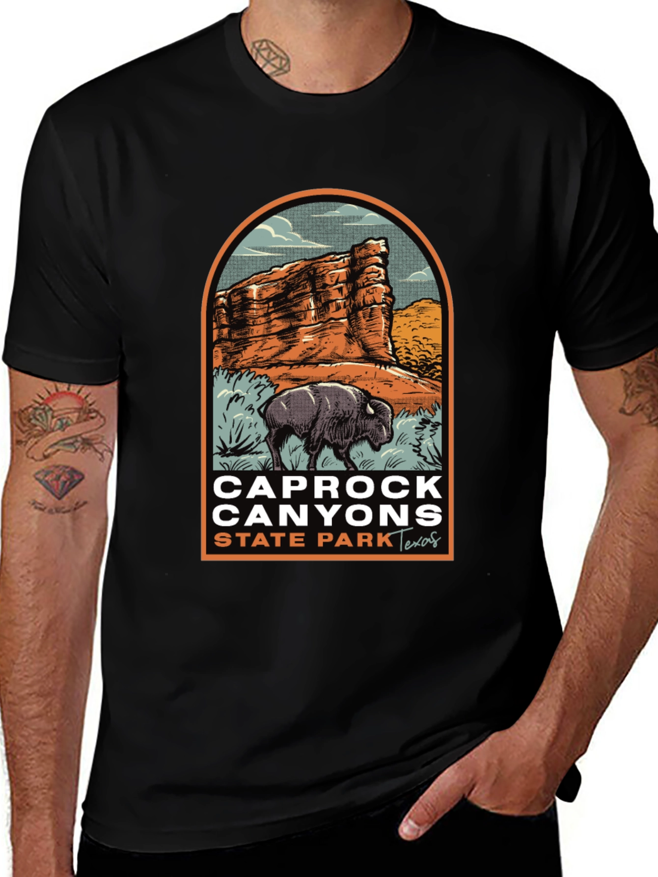 Caprock Canyons State Park Graphic Tee
