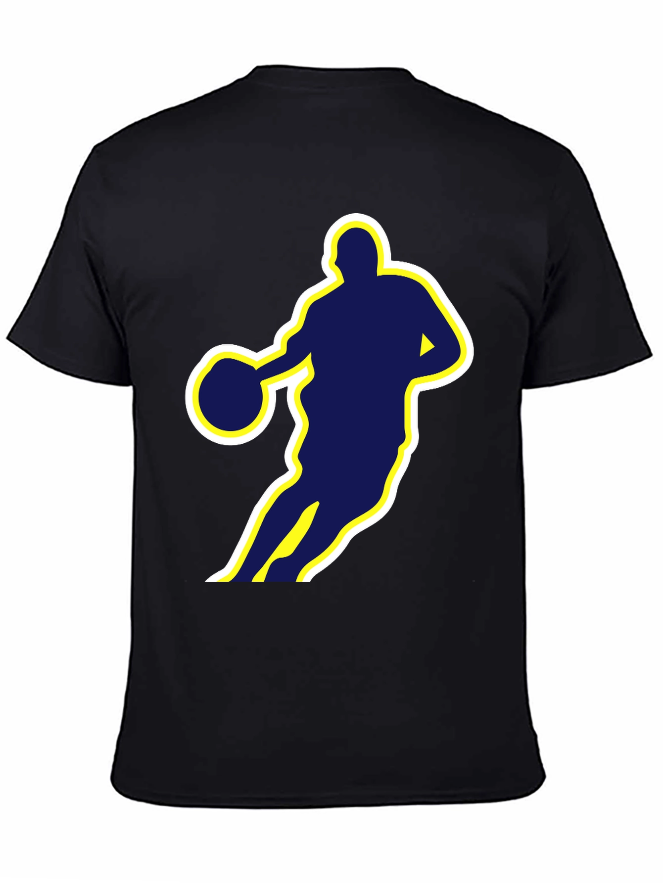 Basketball Silhouette Graphic Tee