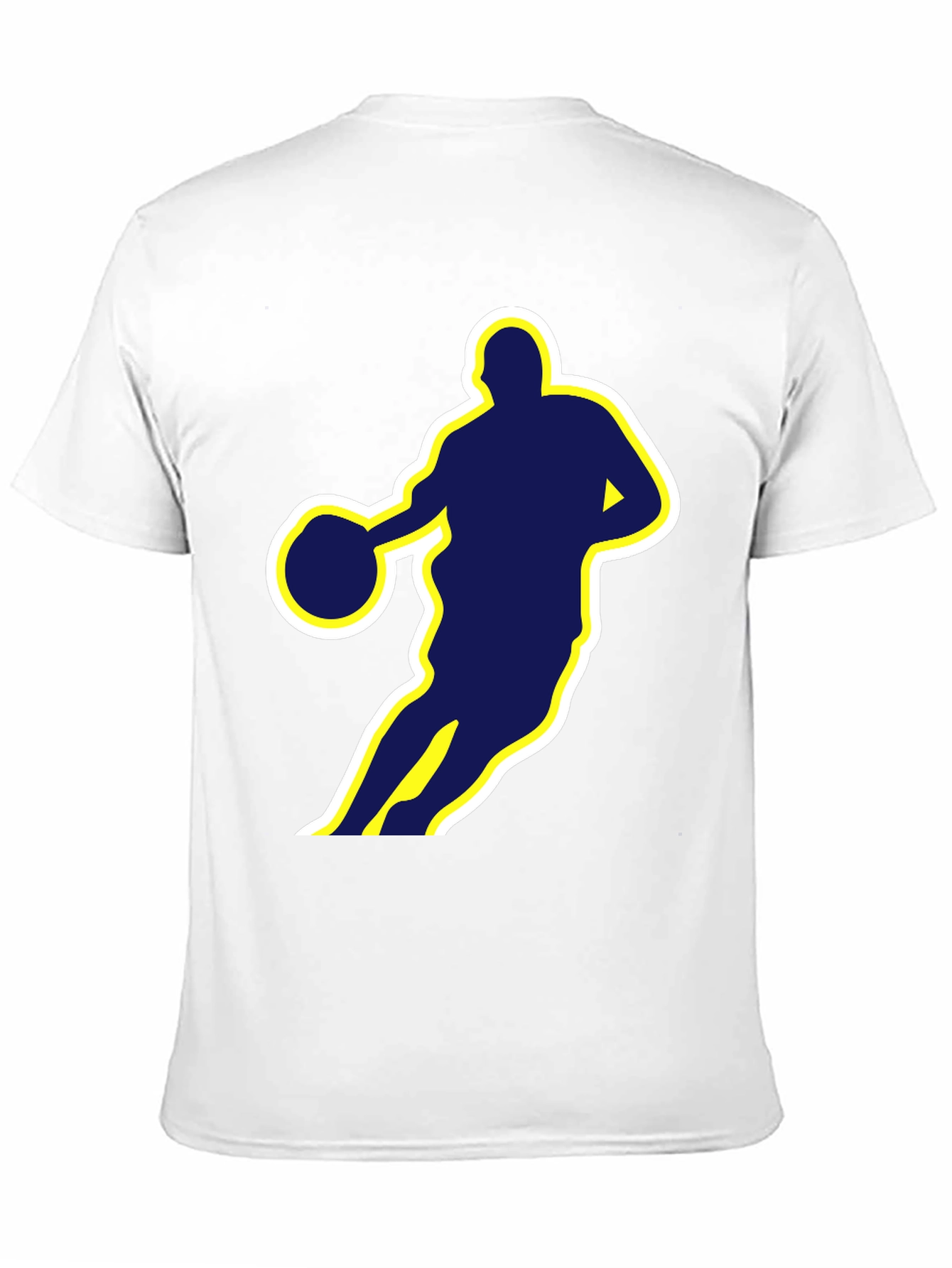 Basketball Silhouette Graphic Tee