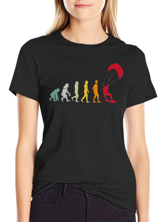Evolution of Kitesurfing T-Shirt