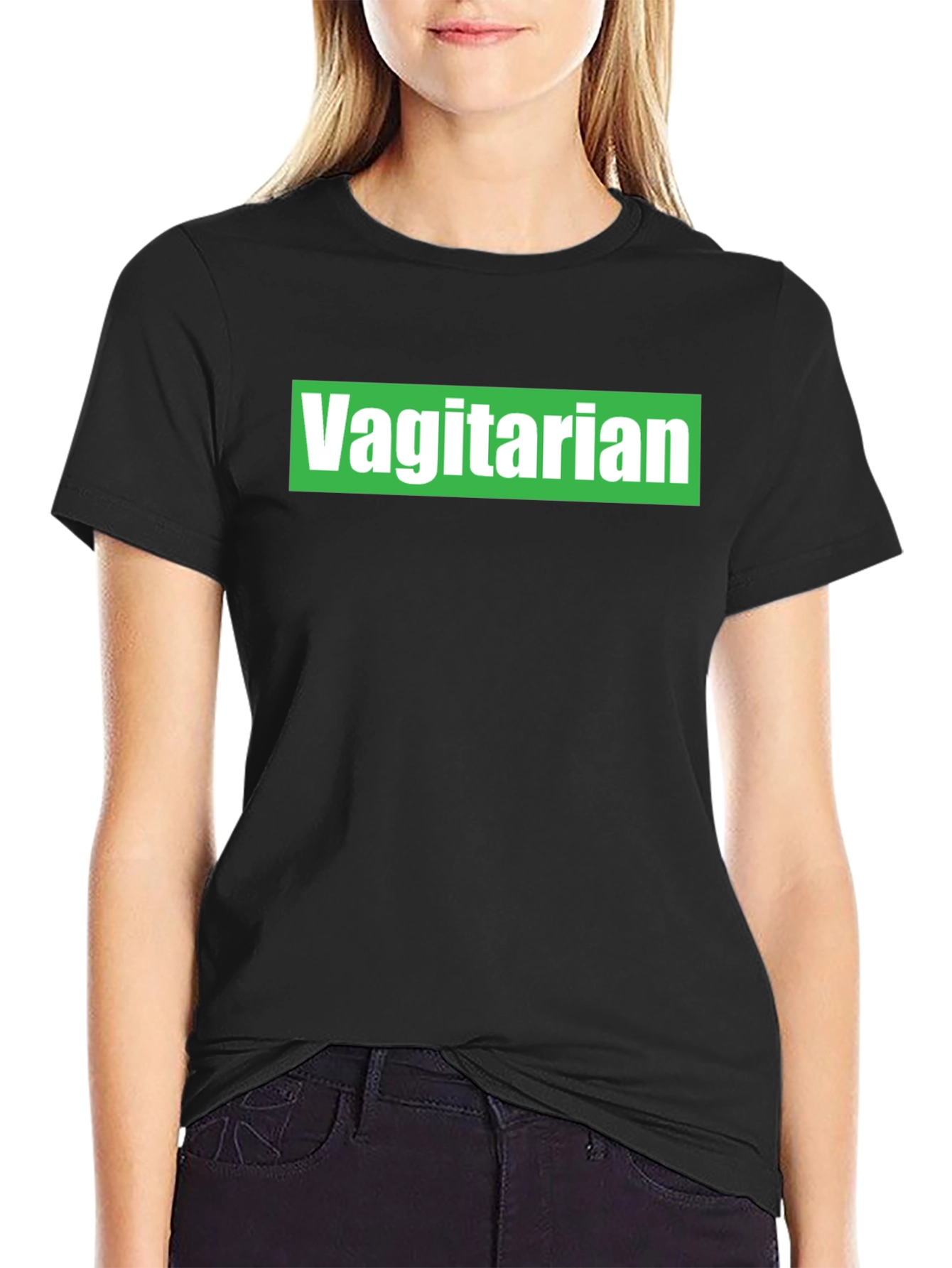 Vagitarian T-Shirt - Novelty Graphic Tee
