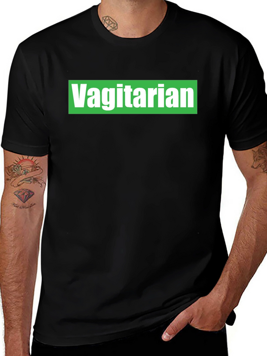Vagitarian T-Shirt - Novelty Graphic Tee