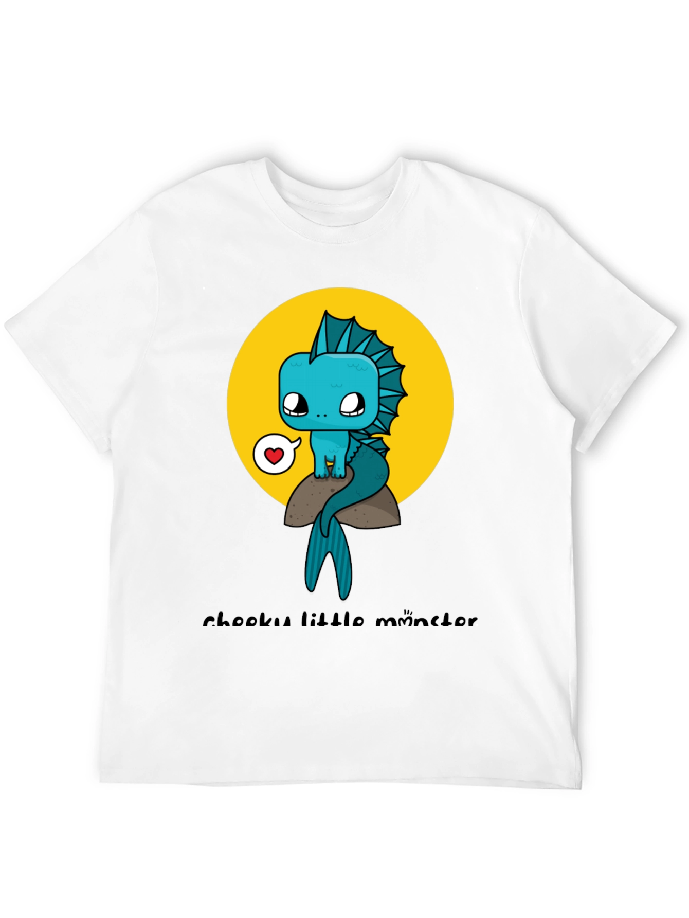 Cute Cartoon Monster Graphic Tee