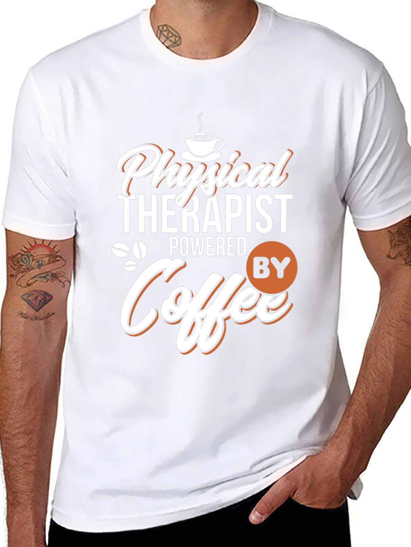 Physical Therapist Powered By Coffee T-Shirt