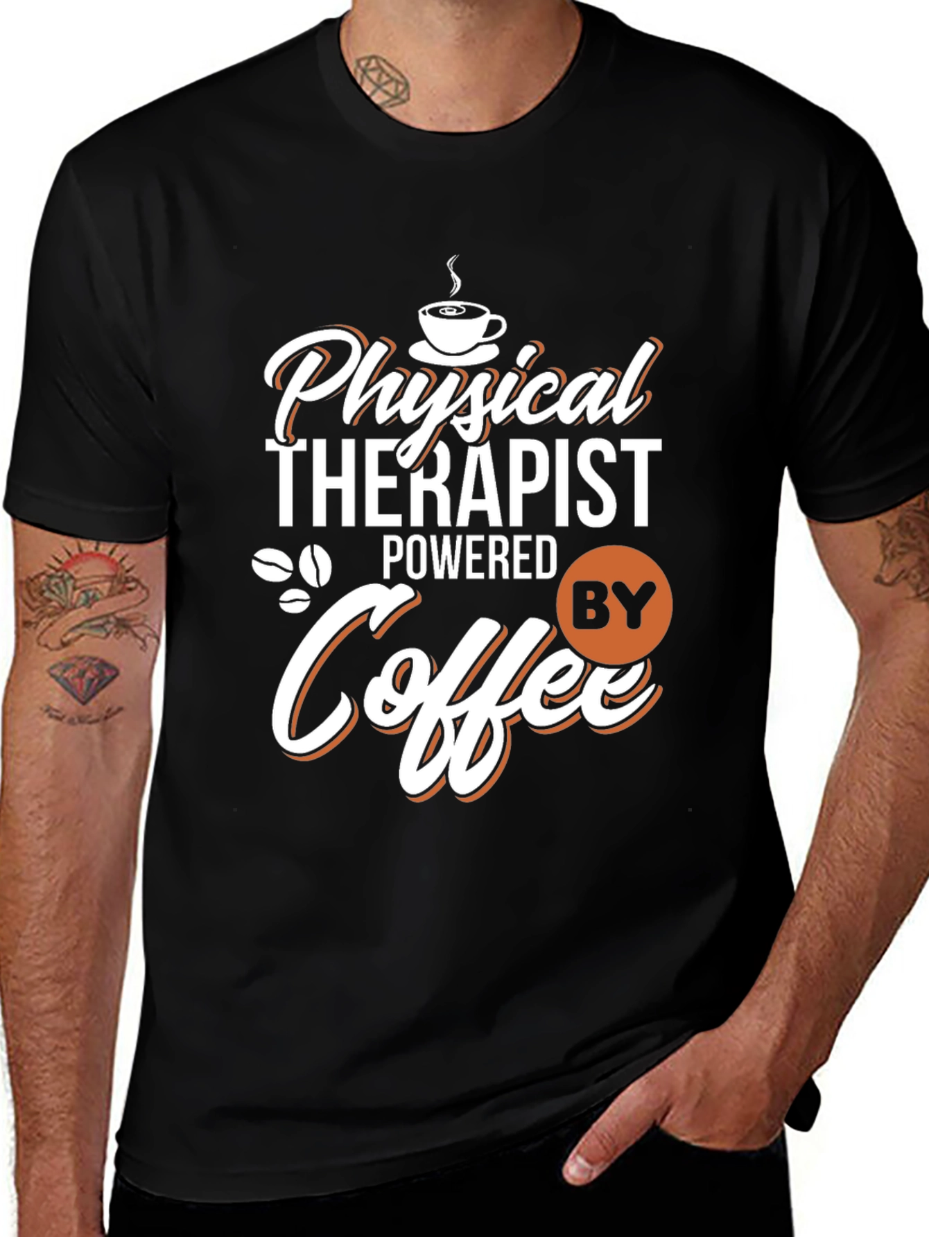Physical Therapist Powered By Coffee T-Shirt